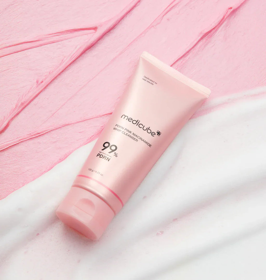 Medicube - PDRN Pink Niacinamide Whip Cleanser 120g