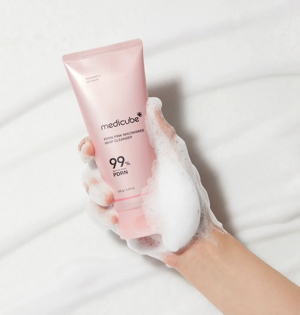 Medicube - PDRN Pink Niacinamide Whip Cleanser 120g