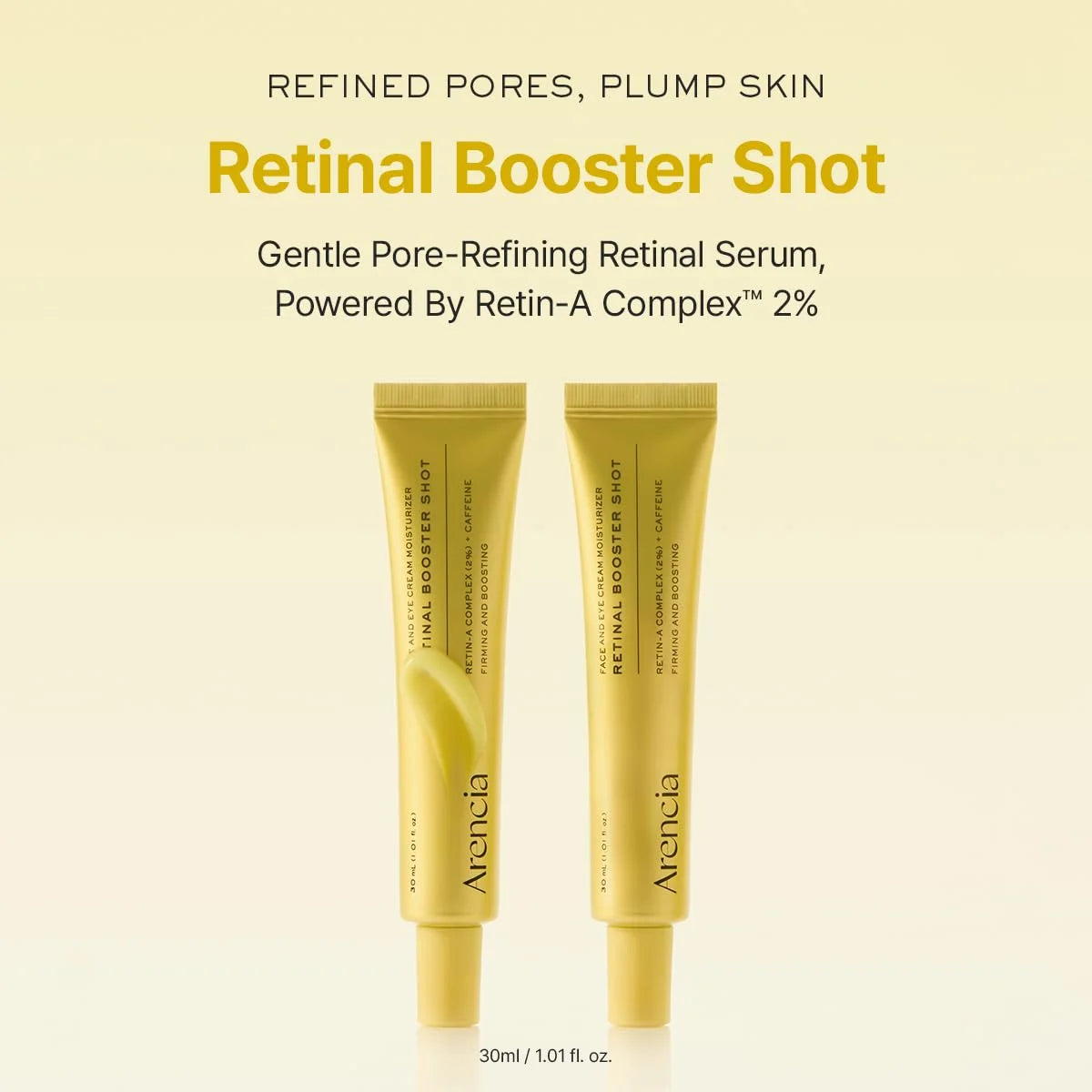 Arencia - Retinal Booster Shot Face & Eye Moisturizer