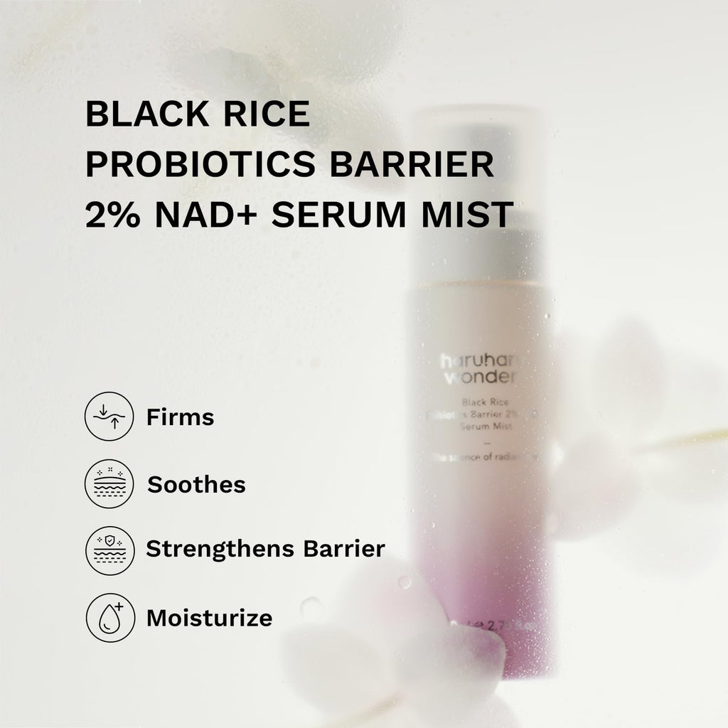 haruharu - Black Rice Probiotics 2% NAD+ Serum Mist