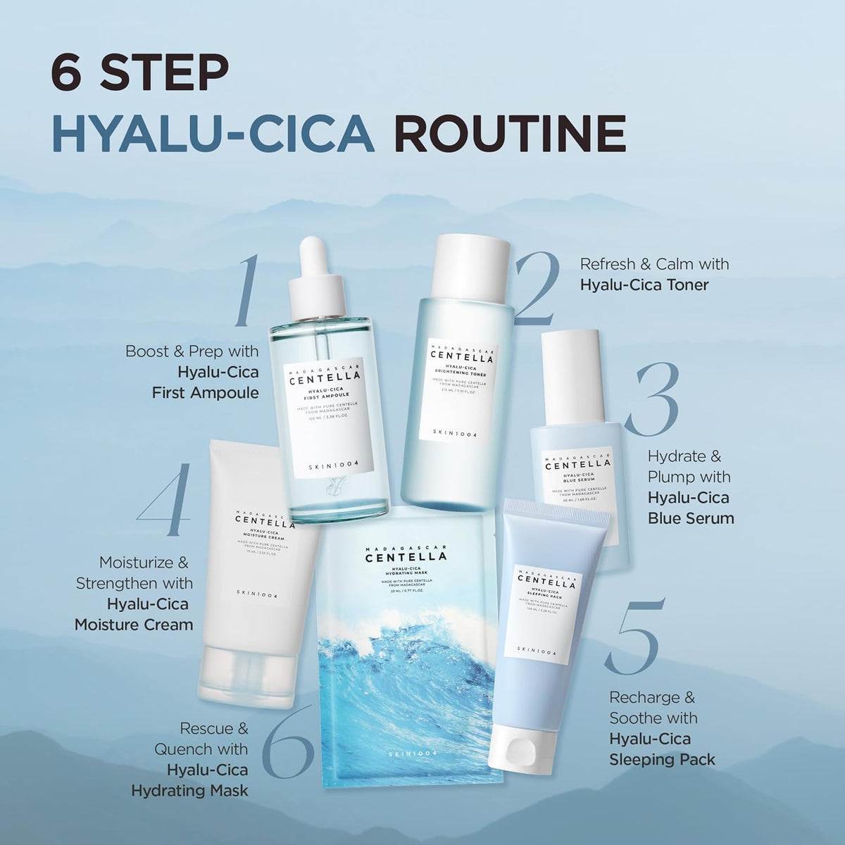 SKIN1004 - Hyalu-Cica Blue Serum