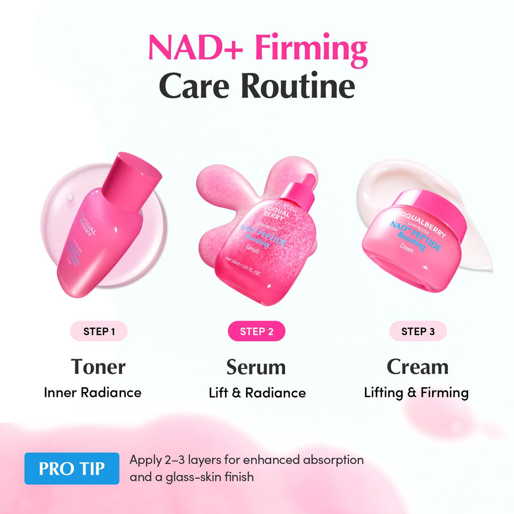 Eqqualberry - NAD+ Peptide Boosting Serum