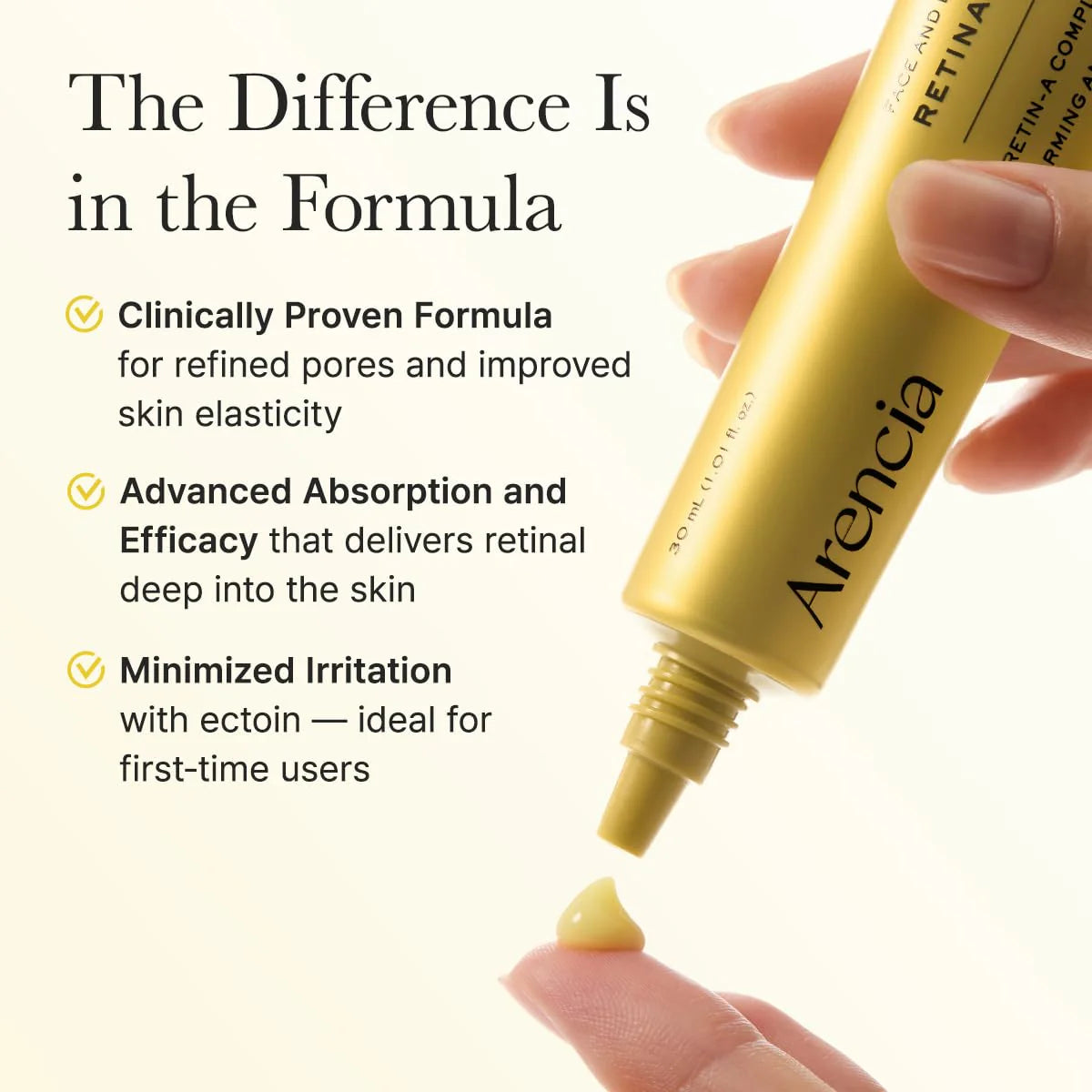 Arencia - Retinal Booster Shot Face & Eye Moisturizer