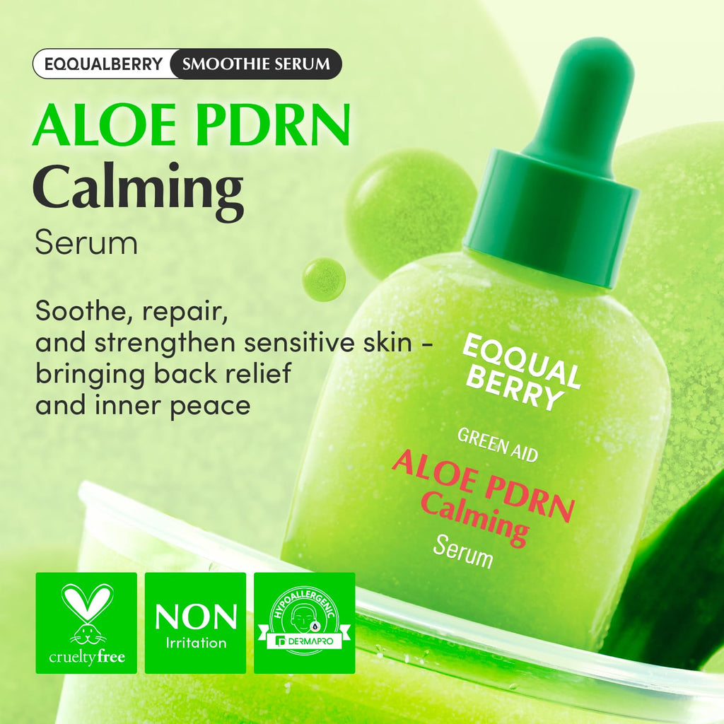 Eqqualberry - Aloe PDRN Calming Smoothie Serum