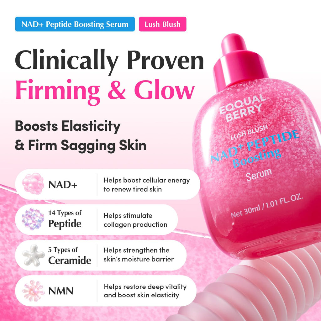 Eqqualberry - NAD+ Peptide Boosting Serum