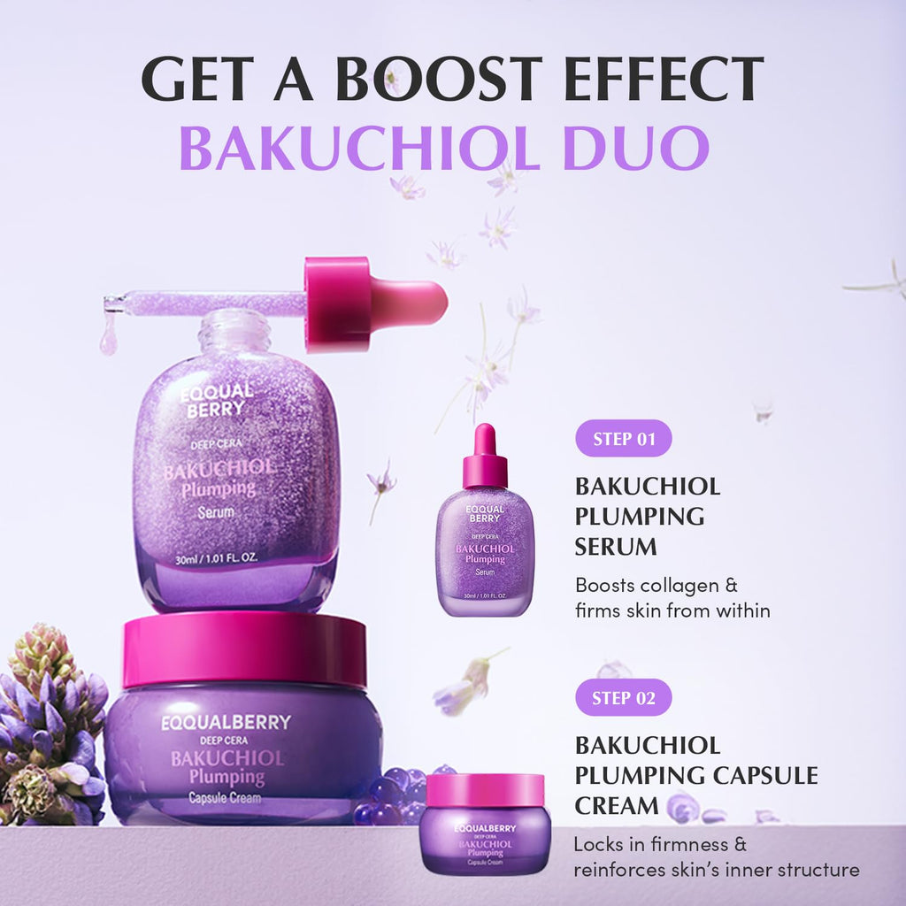 Eqqualberry - Bakuchiol Plumping Face Serum