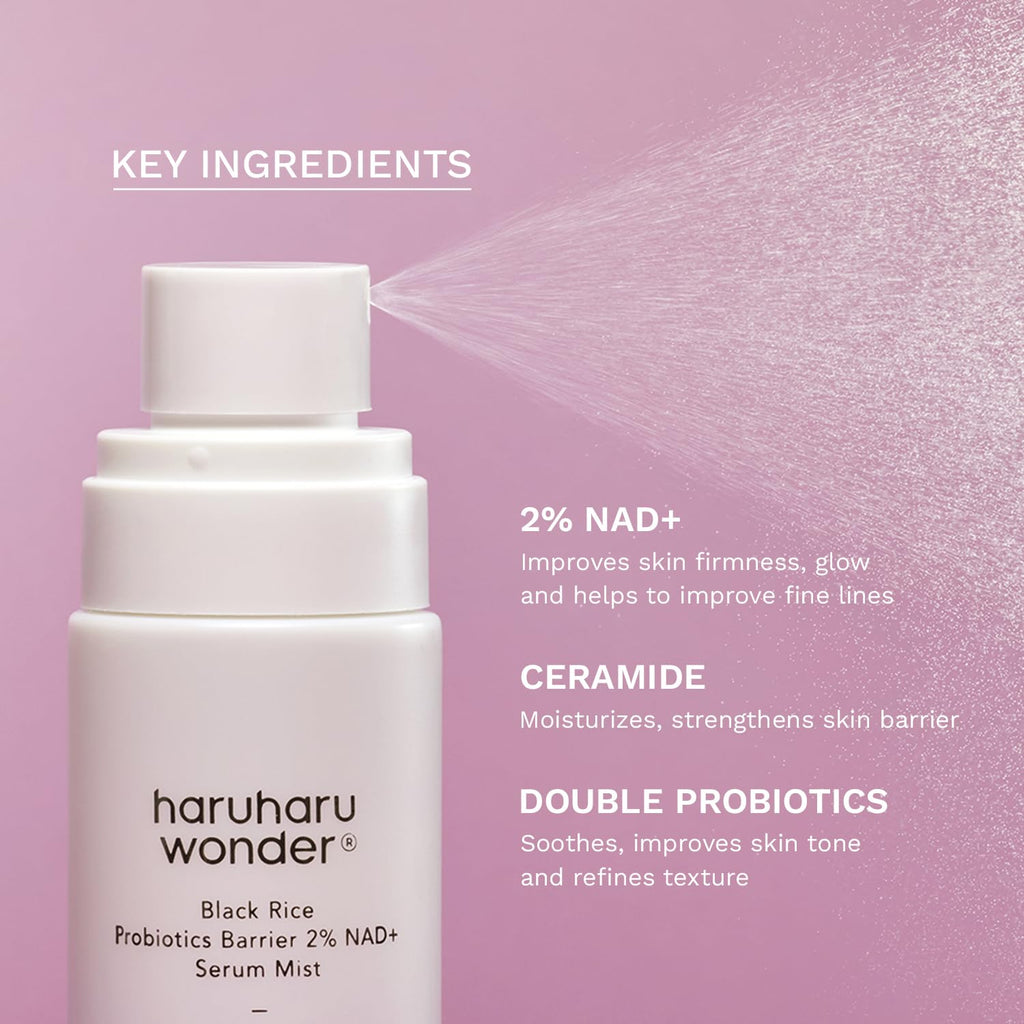 haruharu - Black Rice Probiotics 2% NAD+ Serum Mist