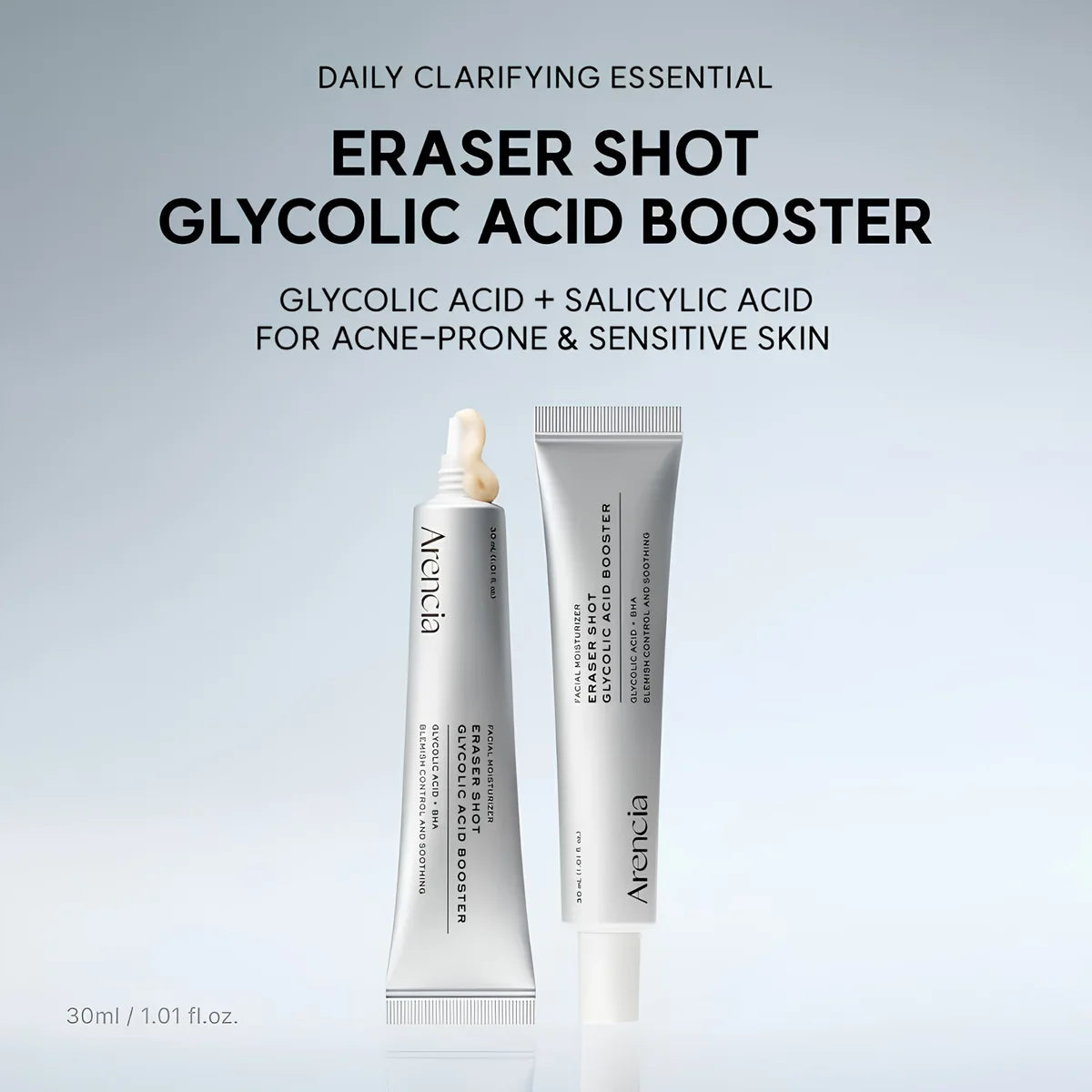 Arencia - Eraser Shot Glycolic Acid Booster Facial Moisturizer