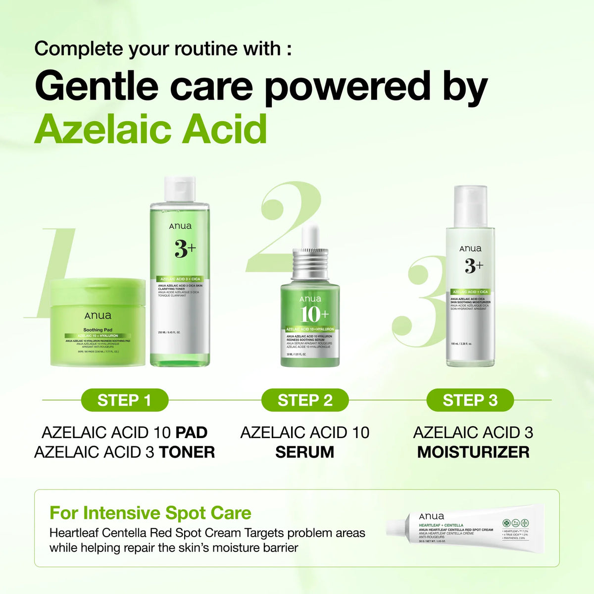 Anua - Azelaic Acid 10 Hyaluron Redness Soothing Serum 30ml