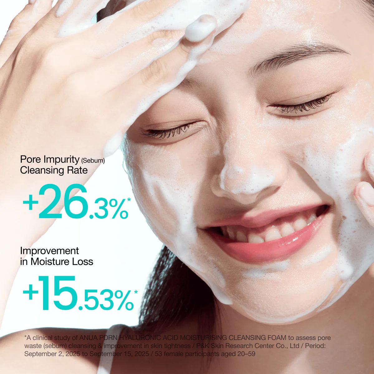 Anua - PDRN Hyaluronic Acid Moisturizing Cleansing Foam