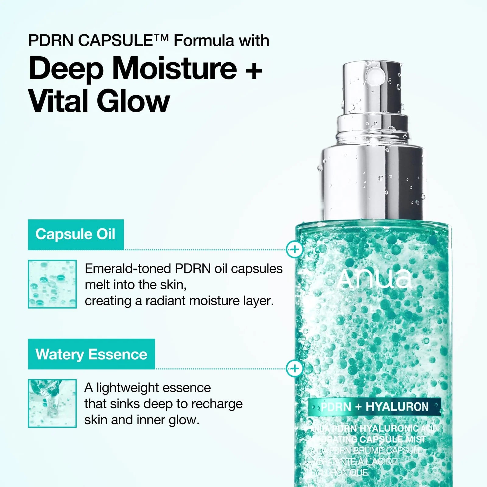 Anua - Hyaluron 8+ Hyaluronic Acid Glow Mist