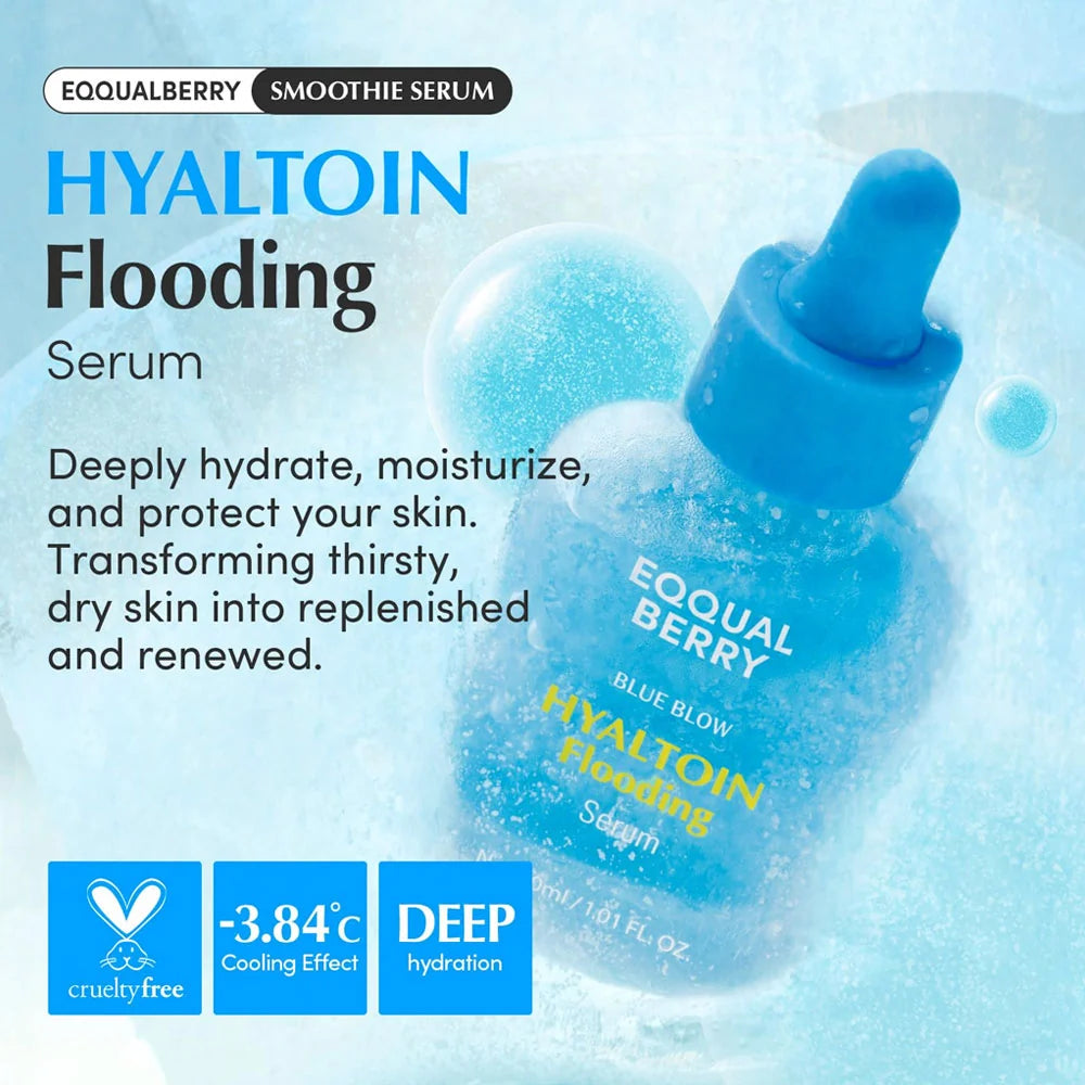 Eqqualberry - Blue Blow Hyaltoin Flooding Serum