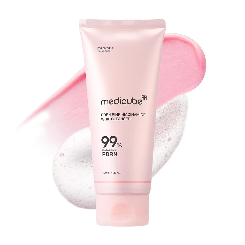 Medicube - PDRN Pink Niacinamide Whip Cleanser 120g