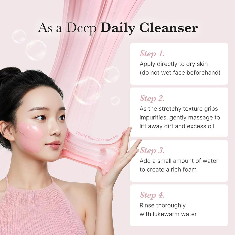 Medicube - PDRN Pink Niacinamide Whip Cleanser 120g